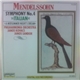 Mendelssohn, Philharmonia Orchestra, Janos Kovacs, Janos Sandor - Mendelssohn Symphony No.4 (Italian) A Midsummer Night's Dream