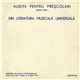 Unknown Artist - Audiții Pentru Preșcolari (Grupa Mare) Din Literatura Muzicală Universală